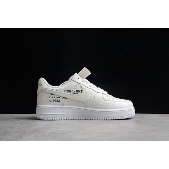 Nike Air Force 1 White Orange —— LV3369-100 Casual Shoes Unisex