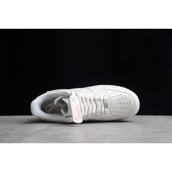 Nike Air Force 1 White Orange —— LV3369-100 Casual Shoes Unisex