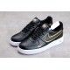 Nike Air Force 1 07 LV8 Metallic Swoosh Pack - Black ——DA8481-001 Casual Shoes Unisex