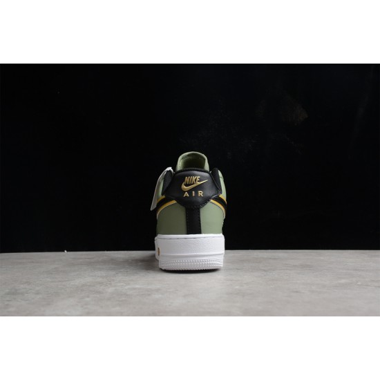 Nike Air Force 1 07 LV8 Metallic Swoosh Pack - Oil Green ——DA8481-300 Casual Shoes Unisex