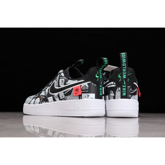 Nike Air Force 1 07 LX Worldwide Pack - Black —— CZ5927-001 Casual Shoes Unisex