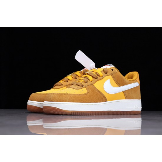 Nike Air Force 1 07 SE First Use - University Gold Gum ——DA8302-700 Casual Shoes Unisex