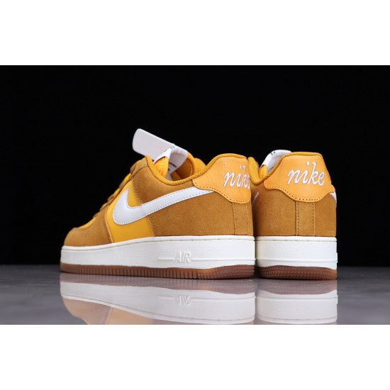 Nike Air Force 1 07 SE First Use - University Gold Gum ——DA8302-700 Casual Shoes Unisex