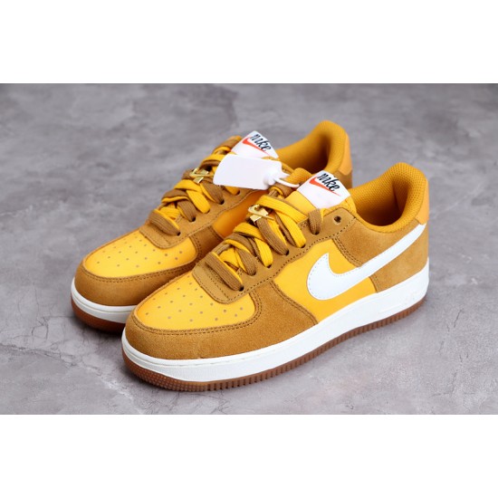 Nike Air Force 1 07 SE First Use - University Gold Gum ——DA8302-700 Casual Shoes Unisex