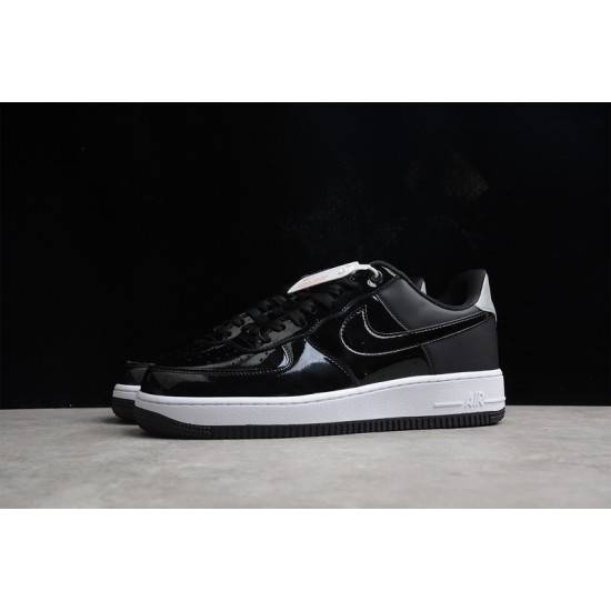 Nike Air Force 1 07 SE Premium Black Silver ——AH6827-001 Casual Shoes Unisex