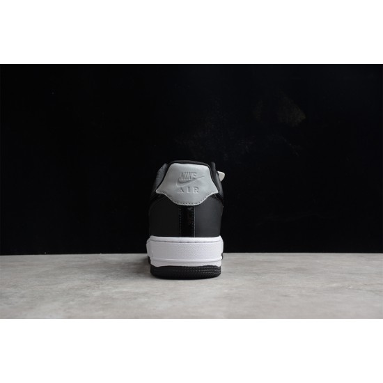 Nike Air Force 1 07 SE Premium Black Silver ——AH6827-001 Casual Shoes Unisex