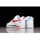 Nike Air Force 1 07 Triple White Red —— CW2288-111 Casual Shoes Unisex
