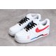 Nike Air Force 1 07 Triple White Red —— CW2288-111 Casual Shoes Unisex
