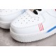 Nike Air Force 1 07 Triple White Red —— CW2288-111 Casual Shoes Unisex