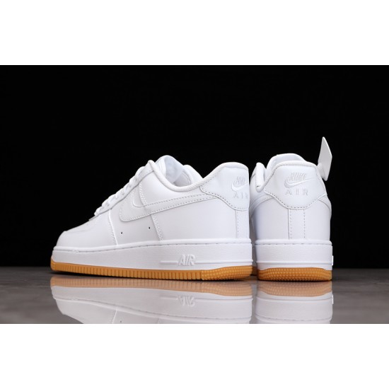 Nike Air Force 1 07 White Gum Light Brown —— DJ2739-100 Casual Shoes Unisex