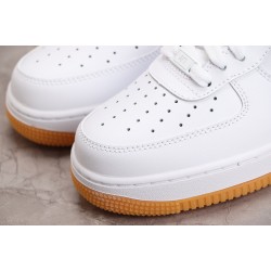 Nike Air Force 1 07 White Gum Light Brown —— DJ2739-100 Casual Shoes Unisex