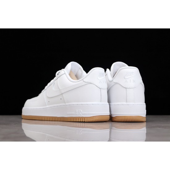 Nike Air Force 1 07 White Light Brown ——DJ2739-100 Casual Shoes Unisex