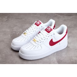 Nike Air Force 1 07 White Noble Red——315115-154 Casual Shoes Unisex