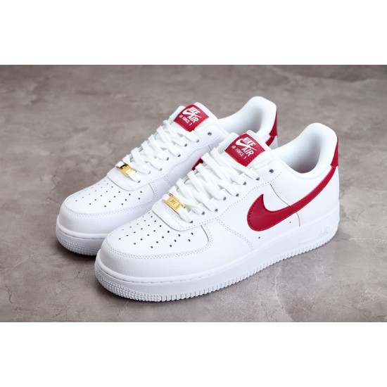 Nike Air Force 1 07 White Noble Red——315115-154 Casual Shoes Unisex