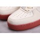 Nike Air Force 1 Beige Red ——AA1391-111 Casual Shoes Unisex