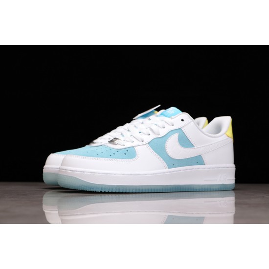 Nike Air Force 1 Blue White Yellow —— AA7687-400 Casual Shoes Unisex