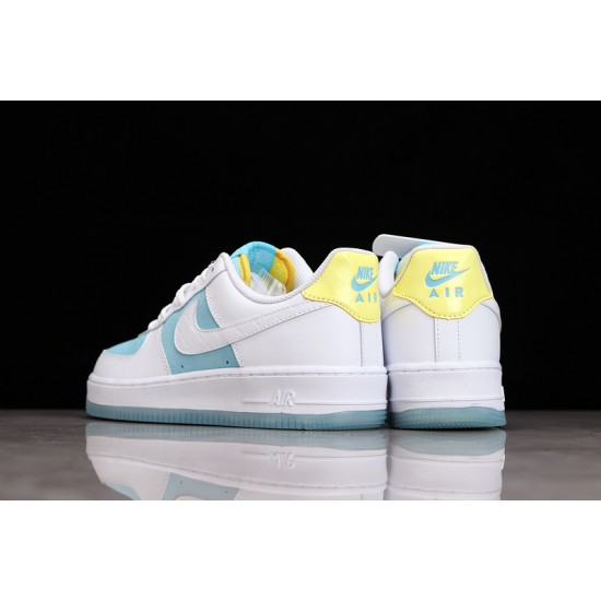 Nike Air Force 1 Blue White Yellow —— AA7687-400 Casual Shoes Unisex