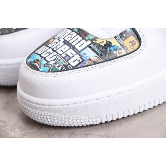 Nike Air Force 1 Brown Green White ——DB2260-199 Casual Shoes Unisex