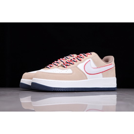 Nike Air Force 1 Brown White ——DQ5079-111 Casual Shoes Men