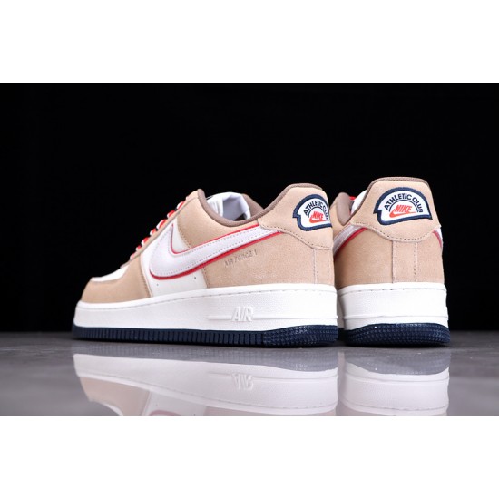 Nike Air Force 1 Brown White ——DQ5079-111 Casual Shoes Men