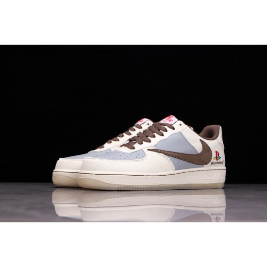 Nike Air Force 1 Brown Blue White —— BQ5826-208 Casual Shoes Unisex