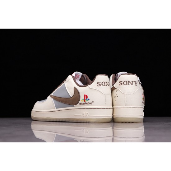 Nike Air Force 1 Brown Blue White —— BQ5826-208 Casual Shoes Unisex