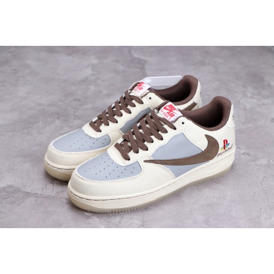 Nike Air Force 1 Brown Blue White —— BQ5826-208 Casual Shoes Unisex