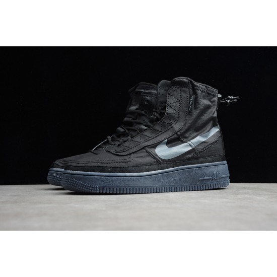 Nike Air Force 1 High Shell Black --BQ6096-001 Casual Shoes Unisex