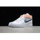 Nike Air Force 1 High White Orange --334031-117 Casual Shoes Women