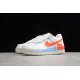 Nike Air Force 1 Low Shadow SE Team Orange Blue --CQ9503-100 Casual Shoes Women