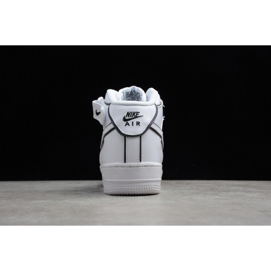 Nike Air Force 1 Mid 07 Black White --368742-810 Casual Shoes Unisex