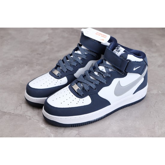 Nike Air Force 1 Mid 07 Blue --AQ2263-115 Casual Shoes Unisex