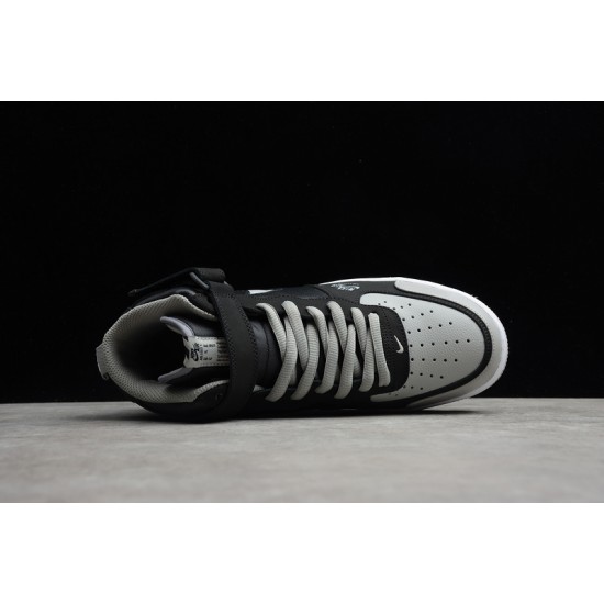 Nike Air Force 1 Mid Black Gray --BQ6819-008 Casual Shoes Unisex
