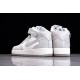 Nike Air Force 1 Mid Gray White --CQ3866-015 Casual Shoes Unisex