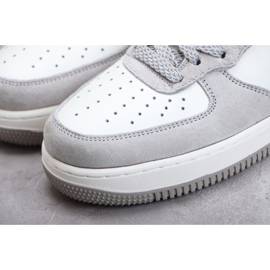 Nike Air Force 1 Mid Gray White --CQ3866-015 Casual Shoes Unisex