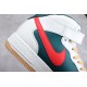 Nike Air Force 1 Mid Green Red --AQ3778-992 Casual Shoes Unisex