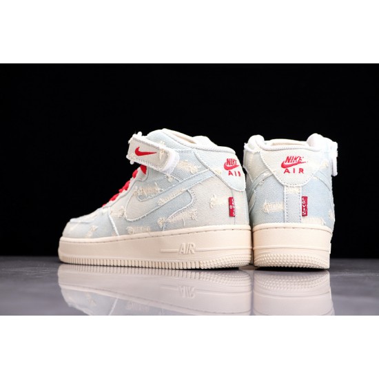 Nike Air Force 1 Mid Levis X --651122-215 Casual Shoes Unisex