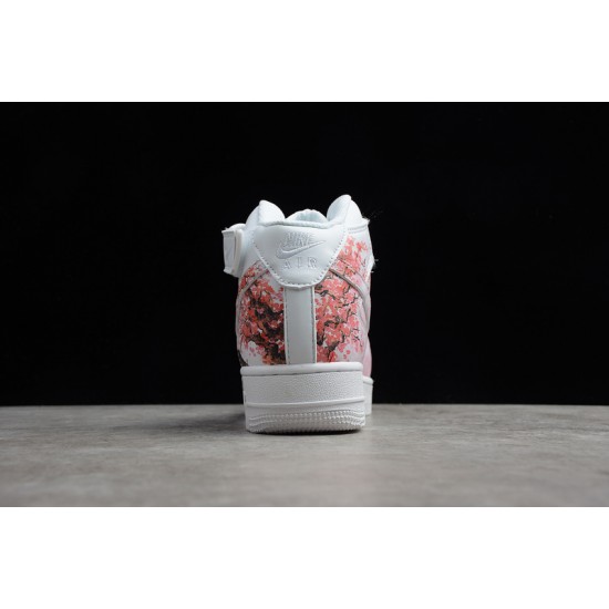 Nike Air Force 1 Mid Pink --AQ8020-601 Casual Shoes Women