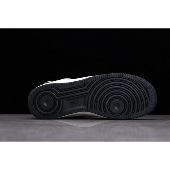 Nike Air Force 1 Mid Undefeated X Black White --CJ6690-100 Casual Shoes Unisex