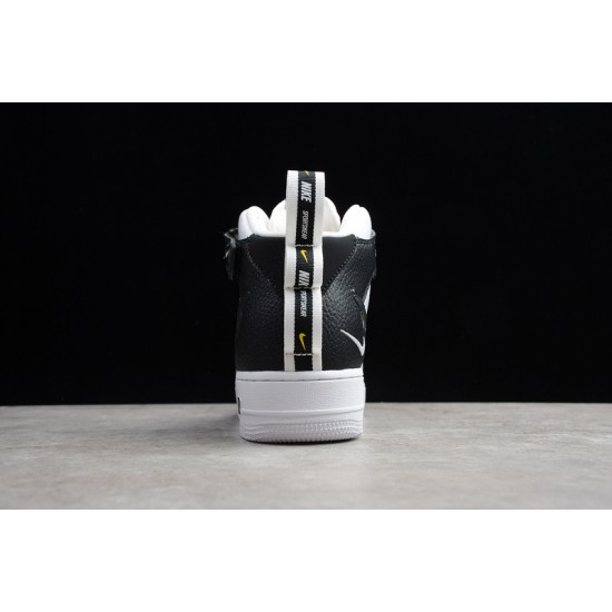 Nike Air Force 1 Mid White --804609-103 Casual Shoes Unisex