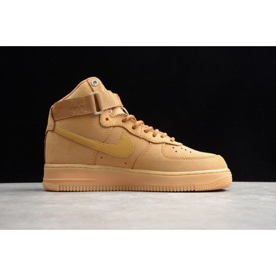 Nike Air Force 1 Mid Yellow --CJ9178-200 Casual Shoes Unisex