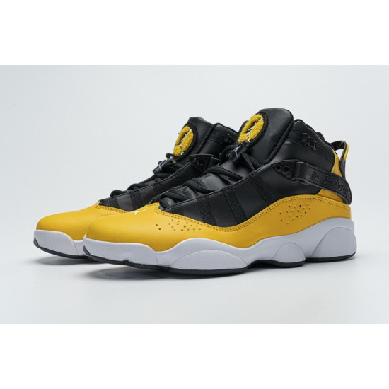 Jordan 6 Rings BG Basketball Shoes Yellow