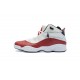 Jordan 6 Rings BG Basketball Shoes White Red Lifestyle