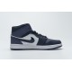 Air Jordan 1 Mid Black Purple