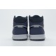 Air Jordan 1 Mid Black Purple
