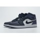 Air Jordan 1 Mid Black Purple