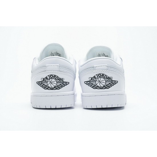 Air Jordan 1 Low White Black