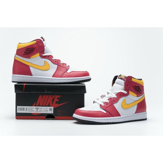 Air Jordan 1 High OG Light Fusion Red