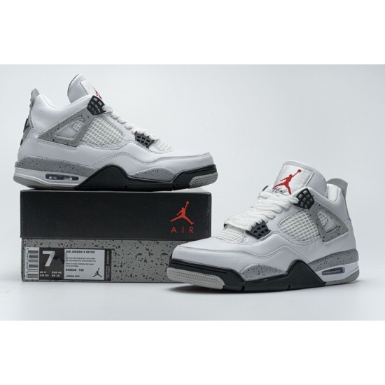 Air Jordan 4 Retro White Cement
