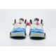 Jordan 6 Rings BG Basketball Shoes Blue Fury Cyber Pink